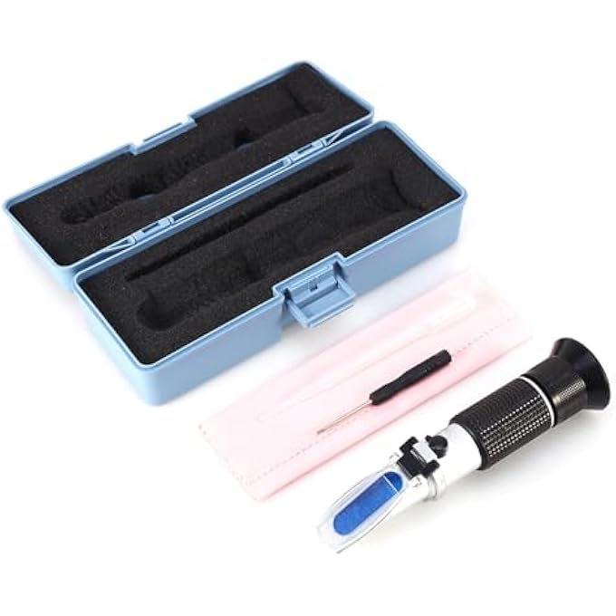 Domary ANTIFREEZE REFRIGERANT TESTER HIGH DURABILITY AND STABILITY MEASURES GLYCOL BATTERY FLUIDS CARRY CASE PORTABLE[CAR CARE] - Image 5